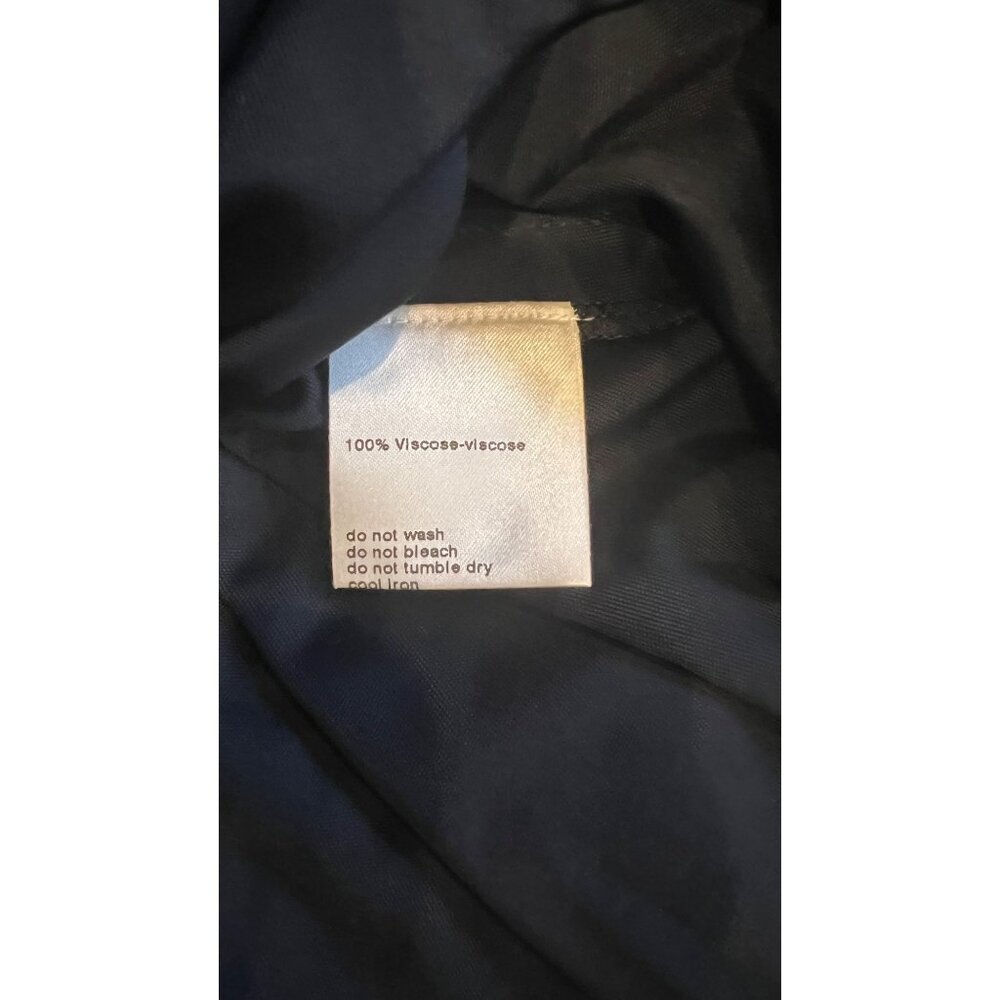 Akris punto Striped Guipure Lace Maxi Dress size 8 - Picture 11 of 13